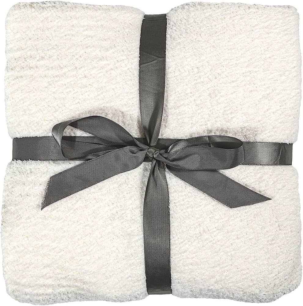 Super Soft Blanket 50”x60” Cozy Throw Blanket Chunky Knit Blanket Fluffy Blankets Throws and ... | Amazon (US)