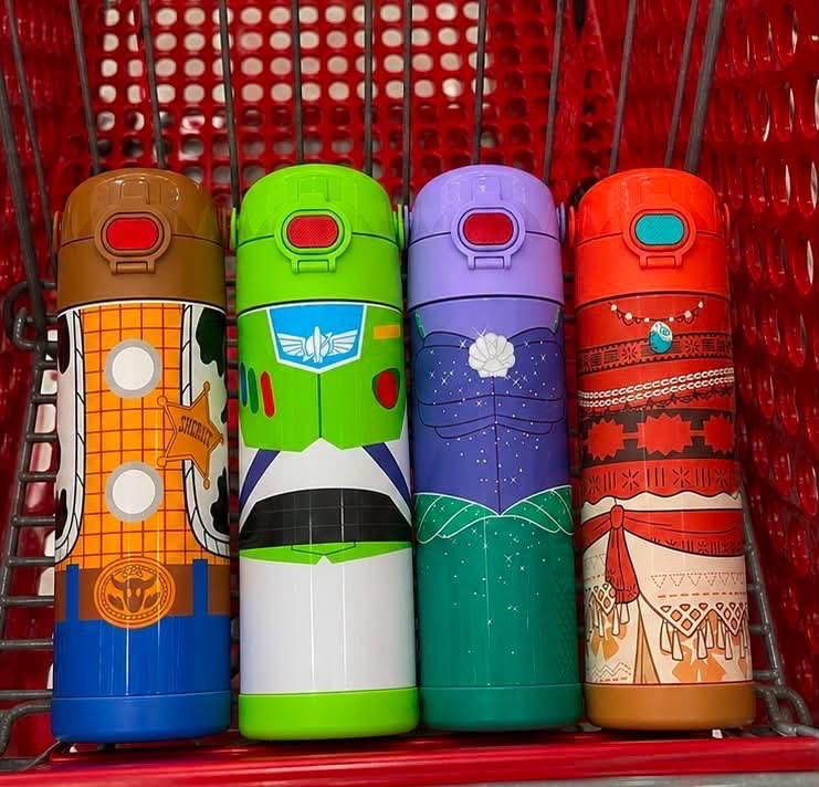 The new Disney Thermos bottles at Target are so cute! 😍 Woody, Buzz, Ariel, and Moana all in one collection. These are perfect for school, road trips, or keeping drinks cold on the go. 💙

#Target #TargetFinds #Disney #BackToSchool #Thermos #TargetStyle