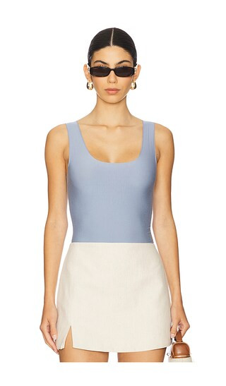 Butter Tank Bodysuit in Pool | Revolve Clothing (Global)