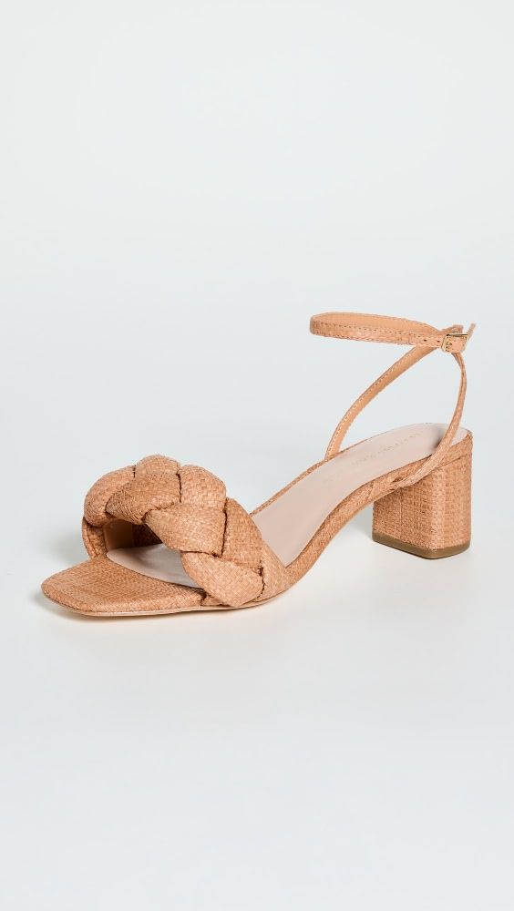 Loeffler Randall Avril Low Heel Sandals with Braid | Shopbop | Shopbop