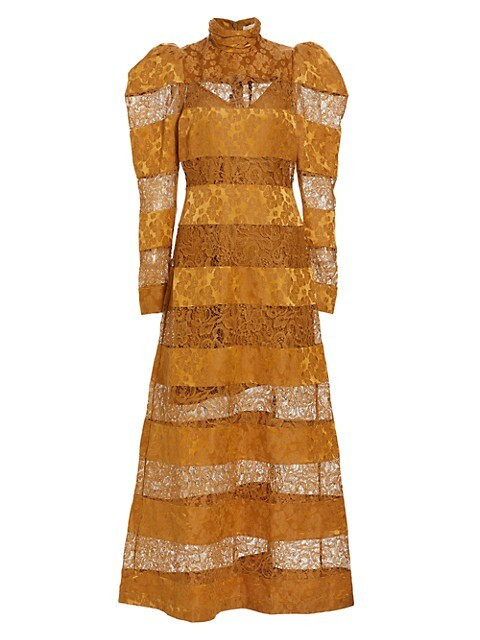 ALÉMAIS Emilia Paneled Maxi Dress | Saks Fifth Avenue