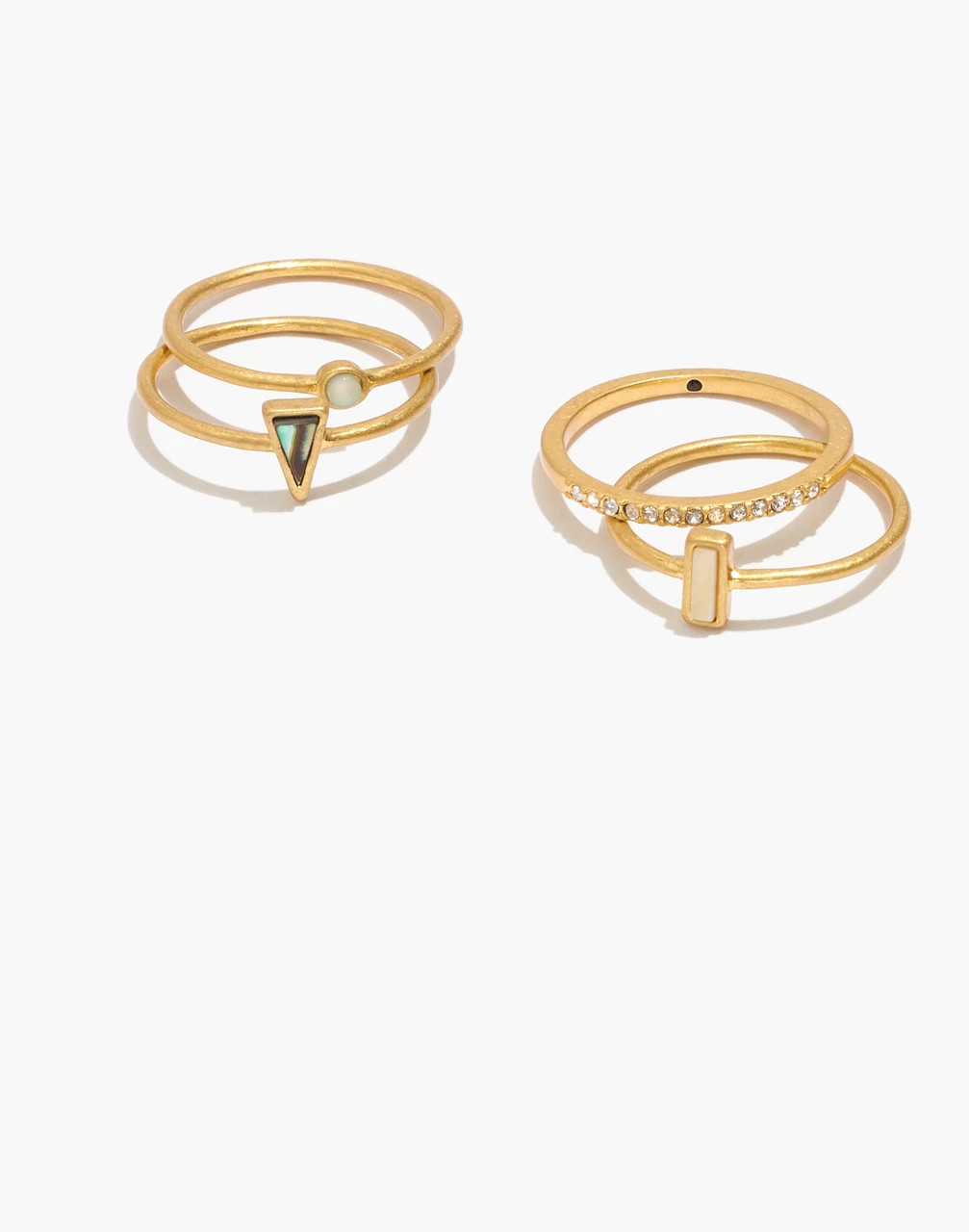 Desert Sunset Ring Set | Madewell