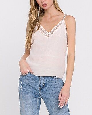 Endless Rose Lace Underlay Cami | Express