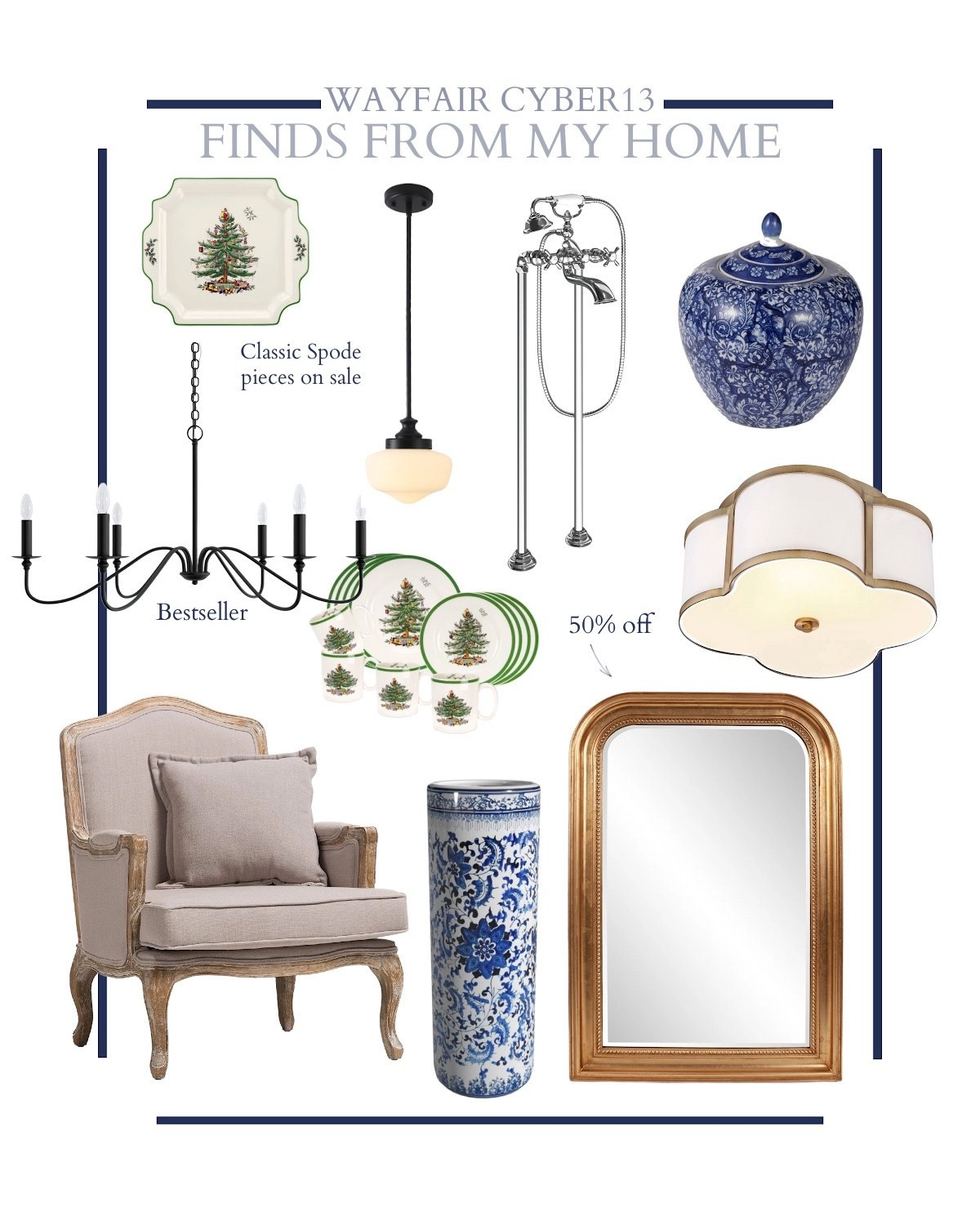 Sharing a few Wayfair favorites on sale from around my home. My golf arch mirror is back in stock and 50% off!

#LTKHome #LTKCyberWeek #LTKSeasonal