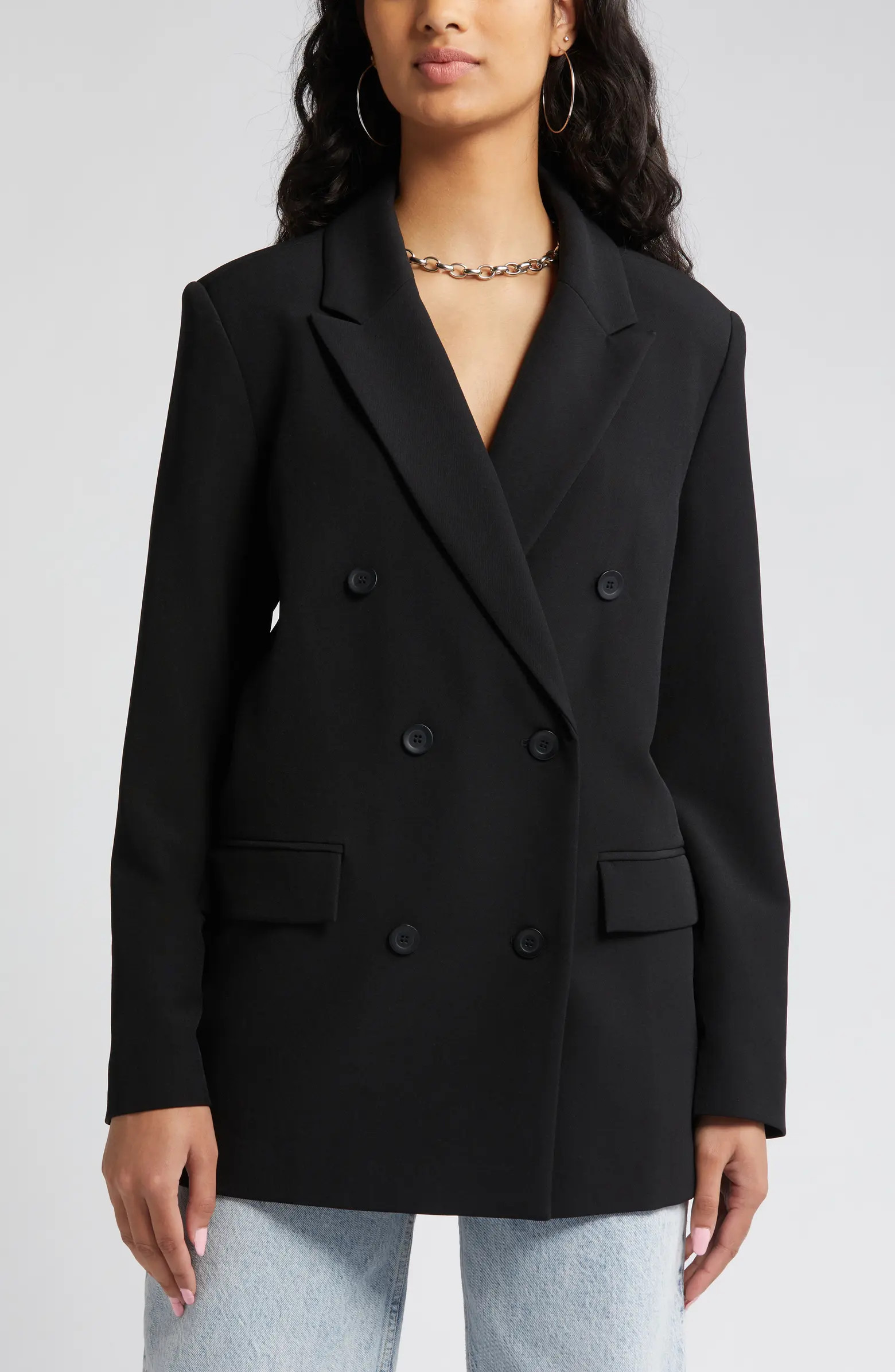 Oversize Double Breasted Blazer | Nordstrom