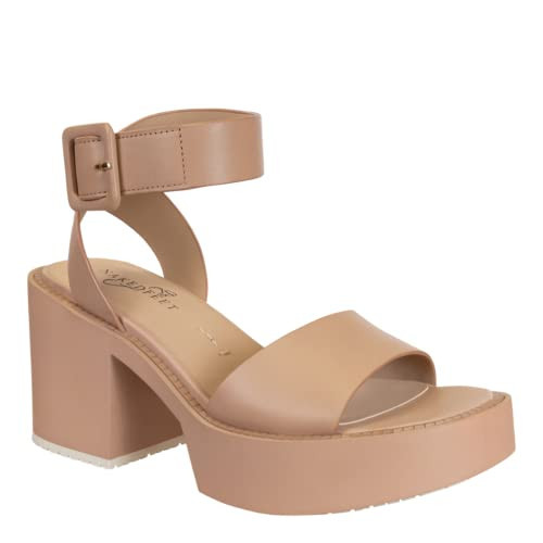 naked Feet Women's ICONOCLAST Heeled Sandal, ROSETTE, 9.5 | Amazon (US)