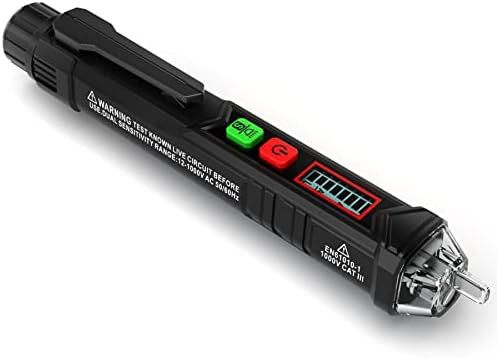 KAIWEETS Voltage Tester/Non-Contact Voltage Tester with Dual Range AC 12V-1000V/48V-1000V, Live/N... | Amazon (US)
