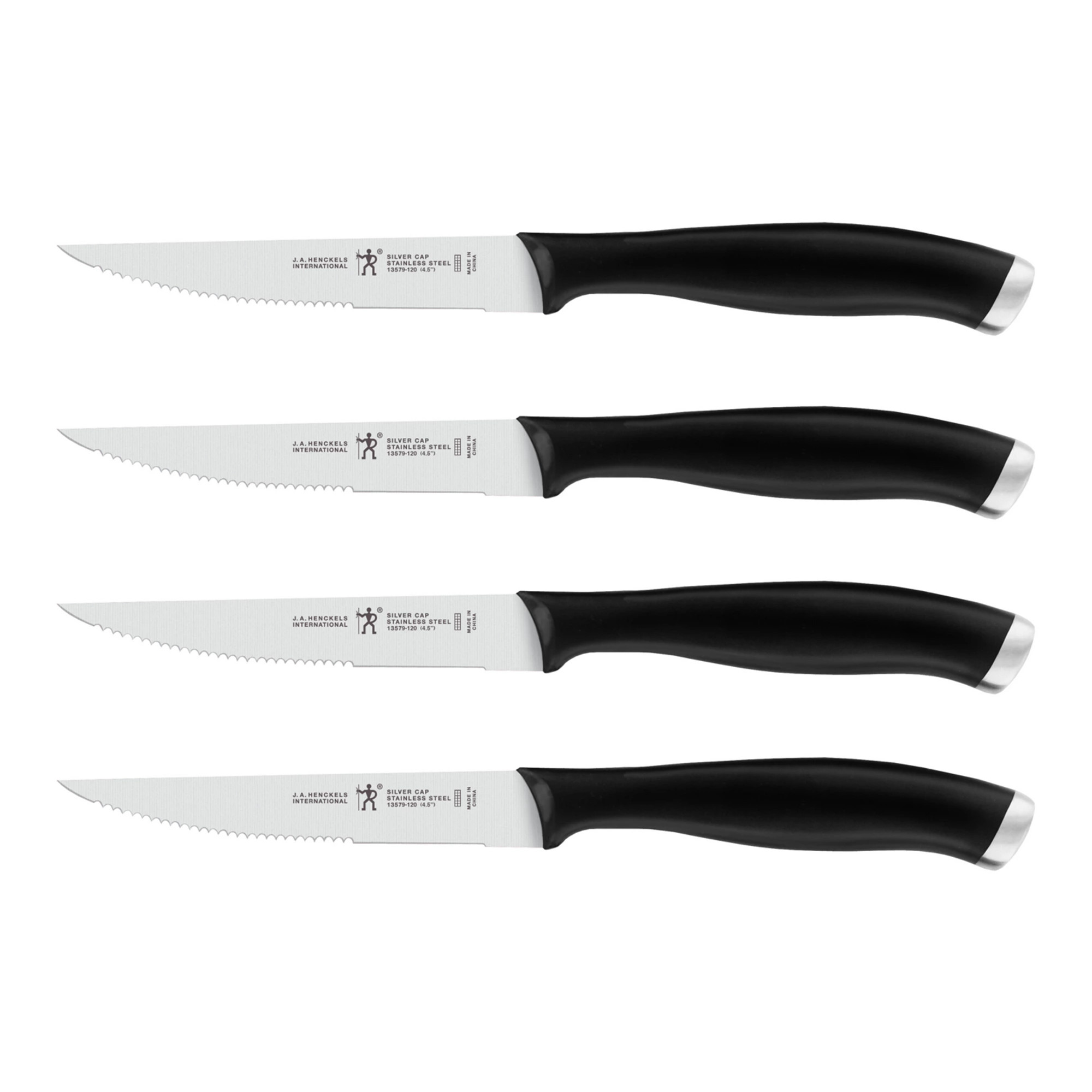 Henckels Silvercap 4-pc. Steak Knife Set | Kohl's