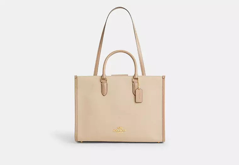 Maggie Tote Bag In Colorblock | Coach Outlet US