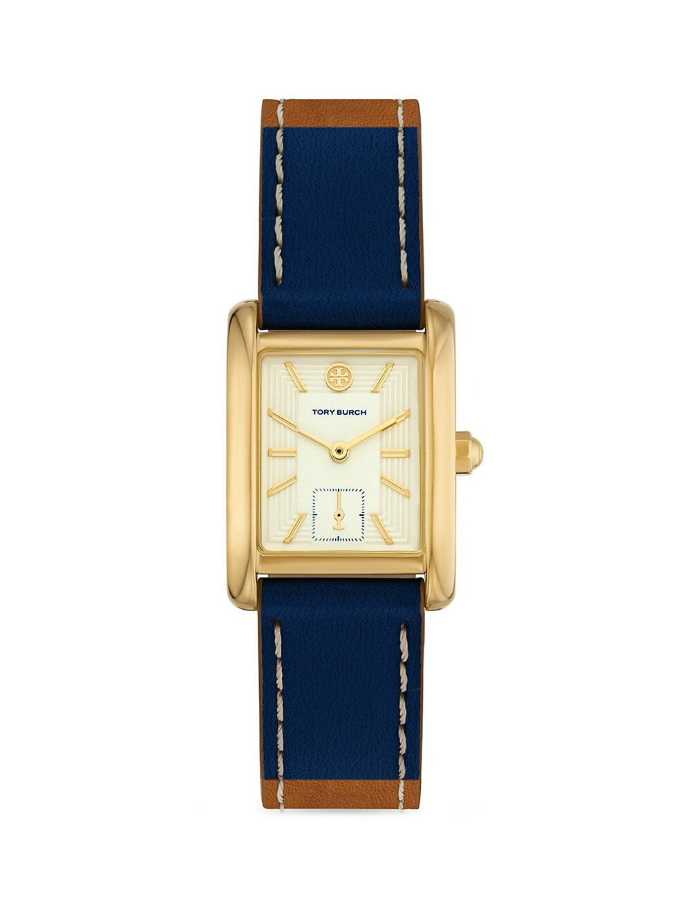 The Eleanor Goldtone Stainless Steel & Leather Strap Watch | Saks Fifth Avenue