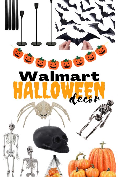 Walmart Halloween decor. Spooky season. home decor. Budget shopping 

#LTKhome #LTKunder50