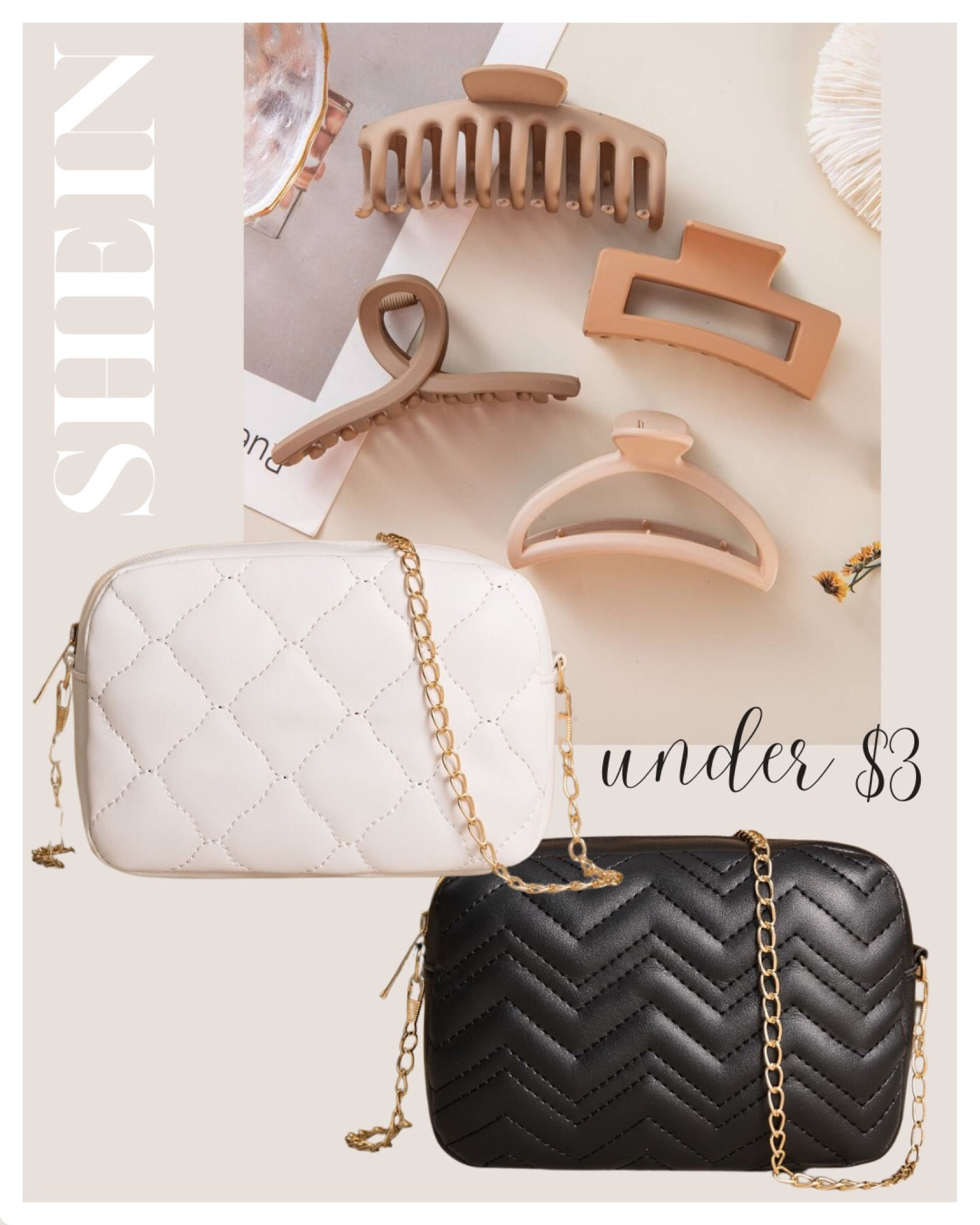 Shein handbags, clutches, satchel handbags, crossbody bags, cute and very inexpensive! Perfect for weddings, cocktail parties & special events 🎀 Shein fashion finds! Click the products below to shop! Follow along @christinfenton for new looks & sales! #shein #sheinX @shop.ltk #liketkit  🥰 So excited you are here with me! DM me on IG with questions! 🤍 XO Christin #LTKitbag #LTKshoecrush #LTKcurves #LTKstyletip #LTKwedding #LTKfit #LTKunder50 #LTKunder100 #LTKbeauty #LTKworkwear 