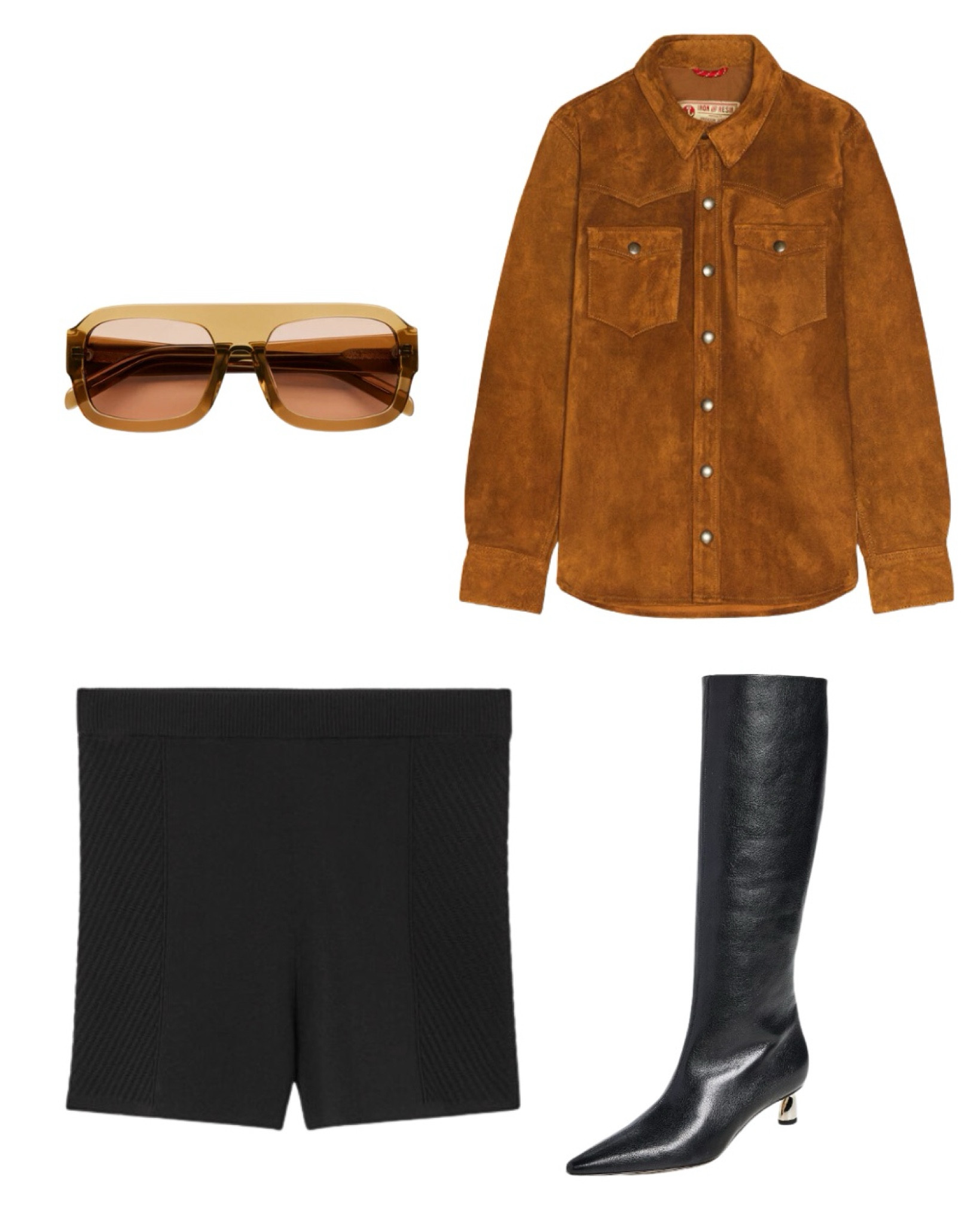 Love this color combo 🖤🤎 Linked my Still Here top in the denim version!

#LTKNYFW #LTKShoeCrush #LTKStyleTip