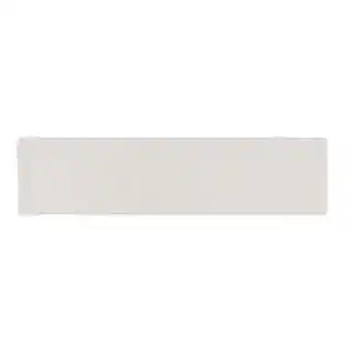 Jeffrey Court Cotton Blossom White 2.5 in. x 9.75 in. Glossy Textured Ceramic Wall Tile (5.38 sq.... | The Home Depot