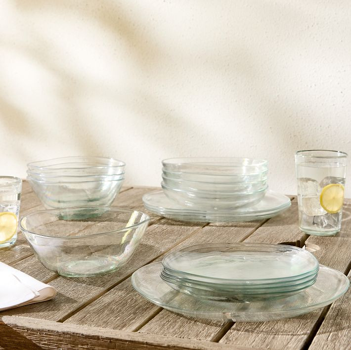 Organic Shaped Outdoor Acrylic Dinnerware Collection | West Elm (US)