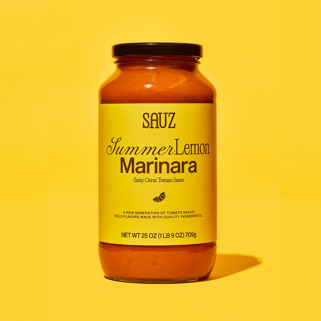 Sauz Summer Lemon Marinara Sweet Pasta Sauce \u2013 Gluten Free. Zesty & Bold. Refreshingly Light... | Sauz