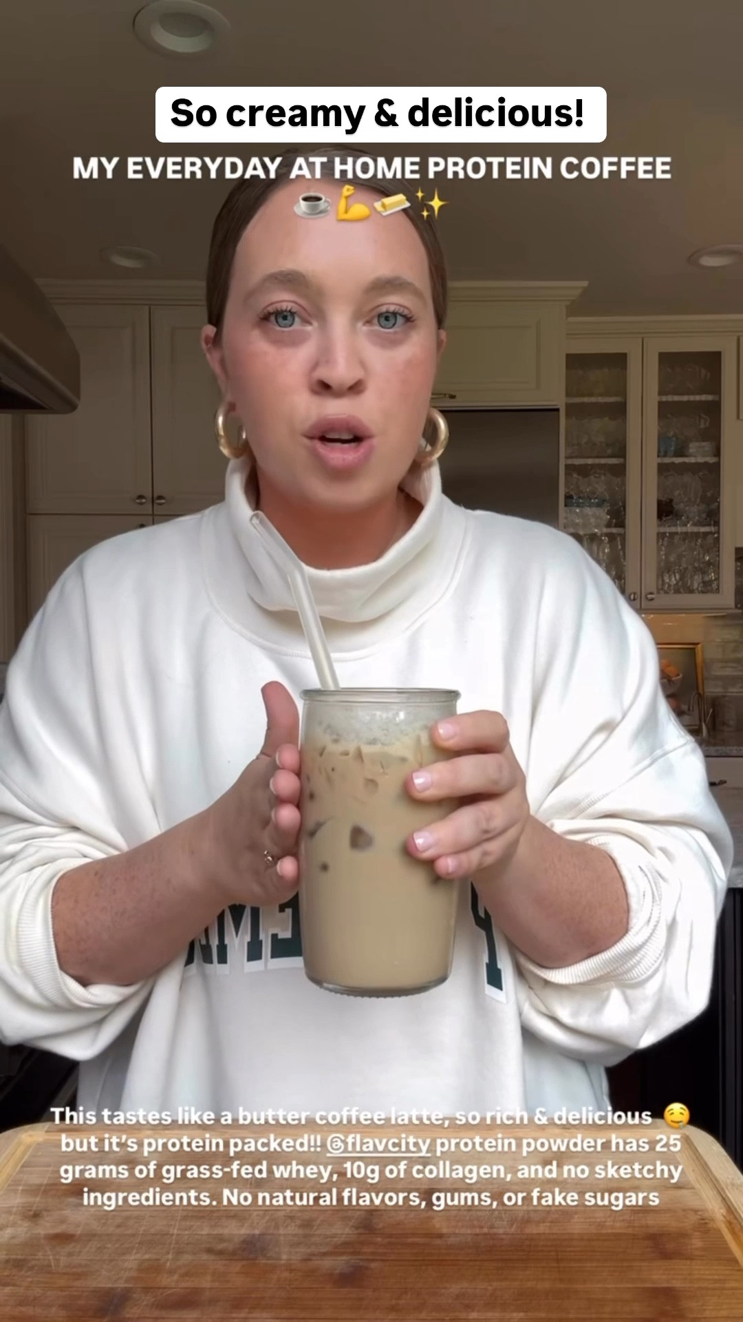 The best protein coffee recipe!! I look forward to this every morning! So creamy and delicious! ☕️🧈💪🏻✨

#LTKWatchNow #LTKActive #LTKFindsUnder100