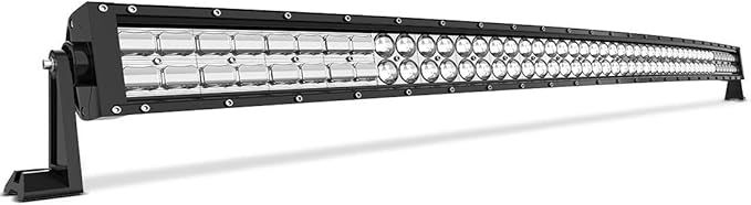 AUTOSAVER88 LED Light Bar 52 Inch Led Work Light 500W 9D 50000LM Curved, Updated Chipset Spot & F... | Amazon (US)
