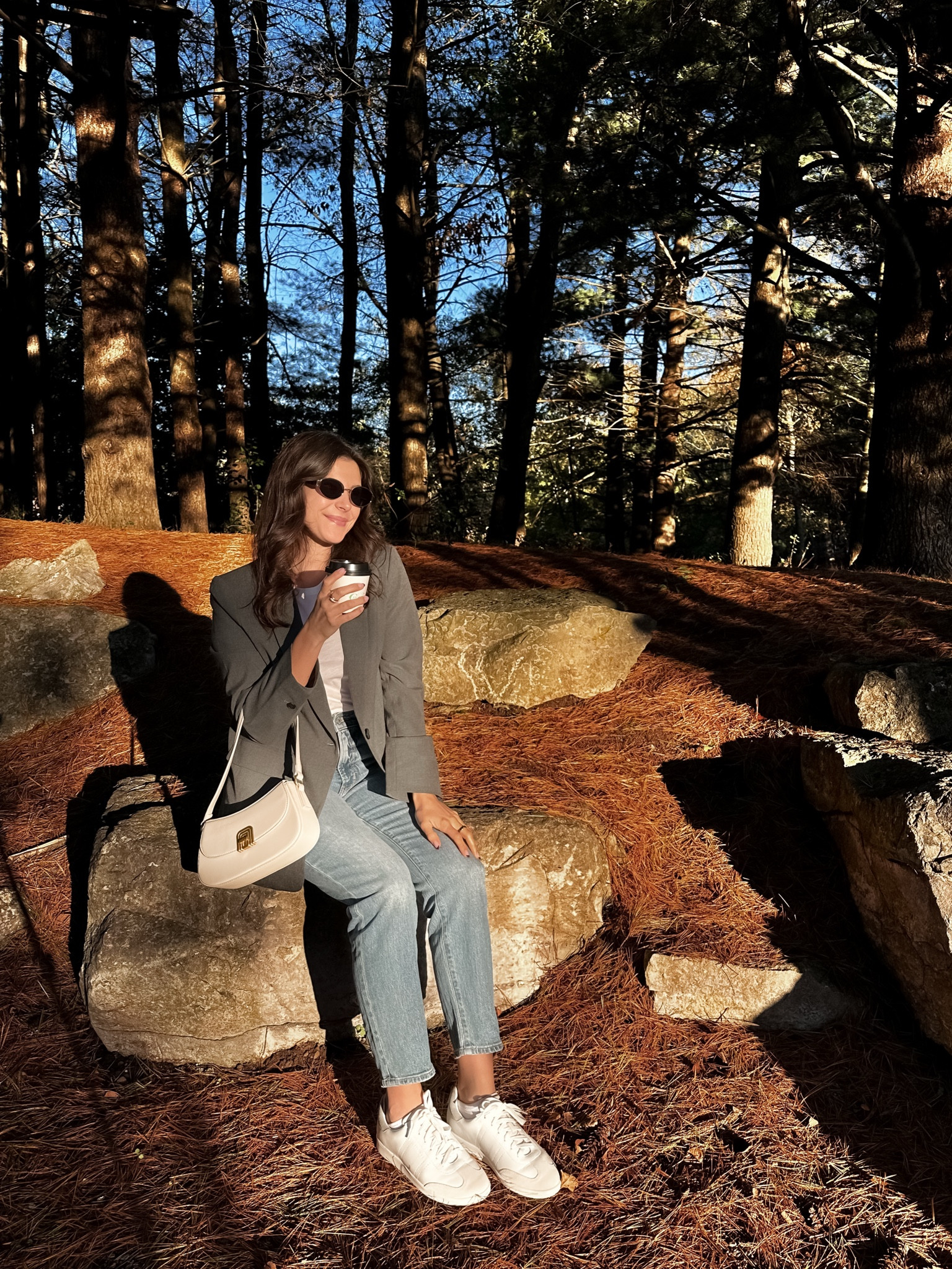 Fall ootd ☕️🩶🍂👟

Blazer is H&M
Jeans are Old Navy
Purse is Marshall’s
Sneakers are Frankie4
White tee is All Saints

All saints, workwear, sunglasses, earrings, Kylie lip balm, makeup, beauty, mango, revolve, Amazon, t shirt, Ana Luisa, paper clip earrings, Target, YSL, lipstick, merit, charlotte tilbury, clarins, lip oil, fresh, old navy, j.crew, workwear, tissot, watch, summer style, Bloomingdale’s, mango, watch, earrings, Amazon, Dillards, red top, revolve, Nordstrom, ilia, summer Fridays, GB, White House black market, Alex mill, blouse, button down, tote, straw bag, guess, mother, Bloomingdale’s, pac sun, Anthropologie, denim, jeans, blouse, mango, Dillards, Amazon, boohoo, French connection, shorts, Ann Taylor, princess polly, j.crew, crochet tote, sandals, claw clip, H&M, Memorial Day, America, patriotic, Fourth of July, flag, Francesca’s, mother, hat, guess, sunglasses, earrings, hoops, jewelry, accessories, red white and blue, white jeans, pants, sweater, flag sweater, Abbott Lyon, pink lily, earrings, Tory Burch, bergdorf Goodman, white pants, Francesca’s, mother, Anthropologie, Nordstrom, hoops, tank, top, dress, ring, outfit inspo, style, fashion, accessories, jewelry, under 200, under 100, under 50, sale, summer, beach, travel, vacation, fireworks, style tip, ootd, sweet Caroline collection #LTKunder100#LTKstyletip #LTKfindsunder100

#LTKSeasonal #LTKStyleTip #LTKFindsUnder100