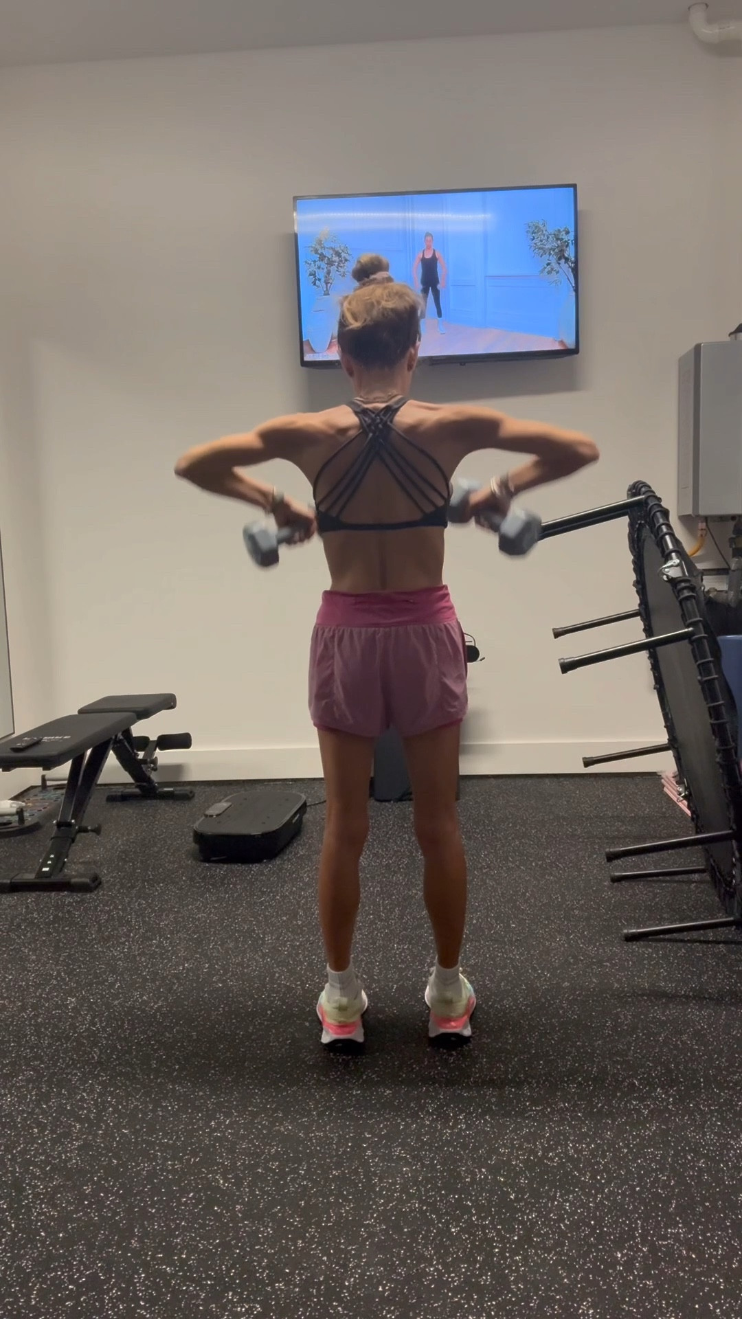 Spend the morning with my for my workouts, and for my hair appointment. Wearing size xs in the yellow cardigan and tamktank 

#LTKselfcare #LTKmorningroutine