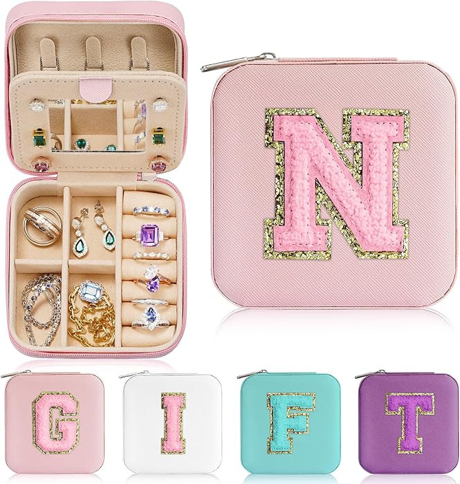 Parima Back to School Jewelry Case, School Supplies for Teen Girls Jewelry Box | High School Trav... | Amazon (US)