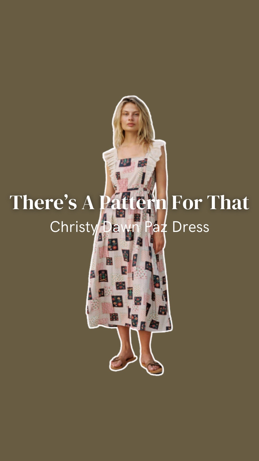 How to make the Christy Dawn Paz dress