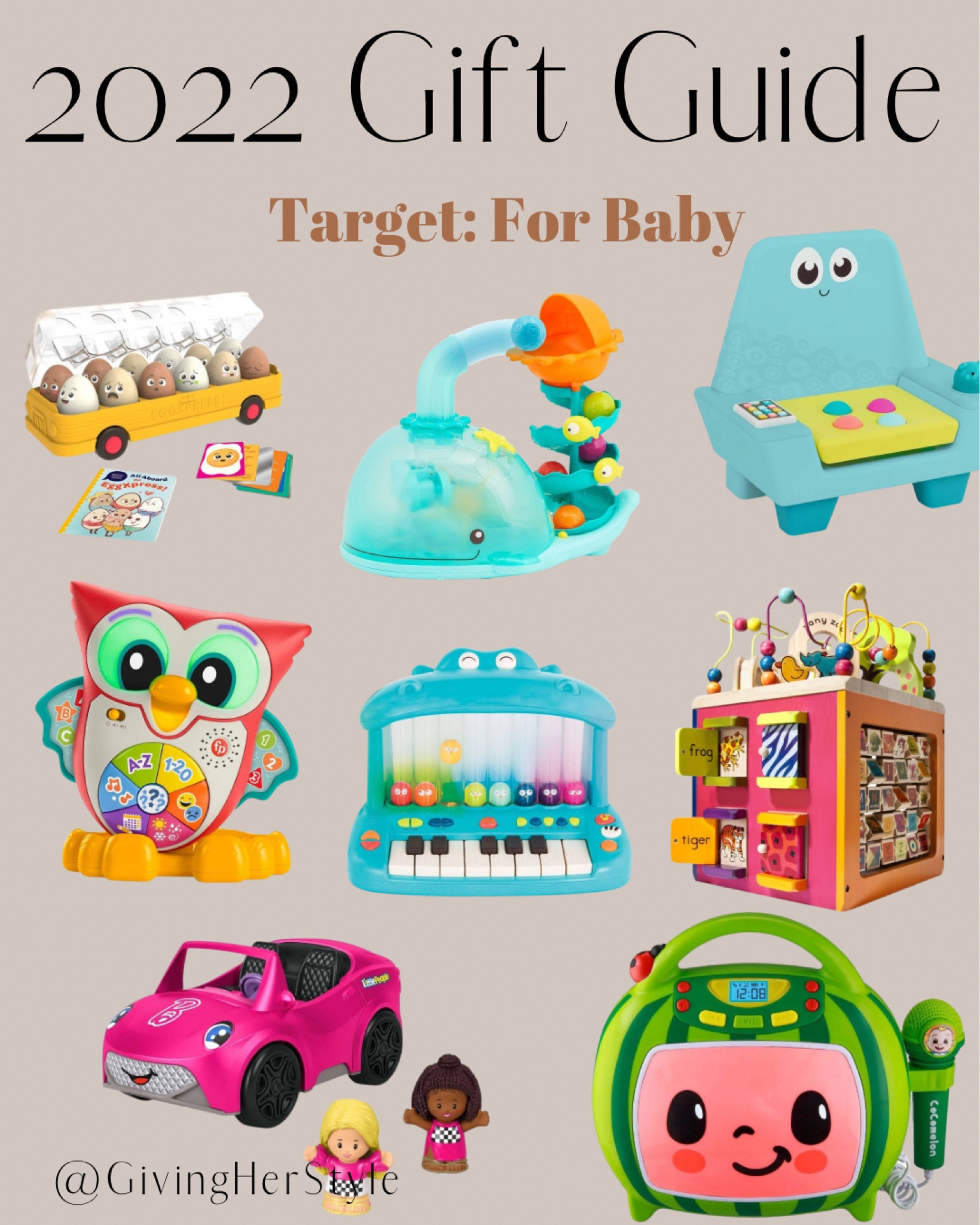 2022 Gift Guide: From Target, for baby! 
Target, target gifts, target baby, target kids, target toys, baby toys, Christmas, target Christmas, target holiday, wood toys, wooden toys, toys for baby, gifts for baby, best of target, top selling toys, popular kids toys, best sellers, sale, sale alert, daily deals, cyber Monday, Black Friday, gift guide, Christmas 2022, holiday inspo, gift inspo, gift ideas, Christmas ideas
#target #baby #giftguide #toys #kids #babytoys #gifts #christmas #holiday 

#LTKkids #LTKunder100 #LTKunder50 #LTKCyberweek


#LTKGiftGuide #LTKHoliday #LTKbaby