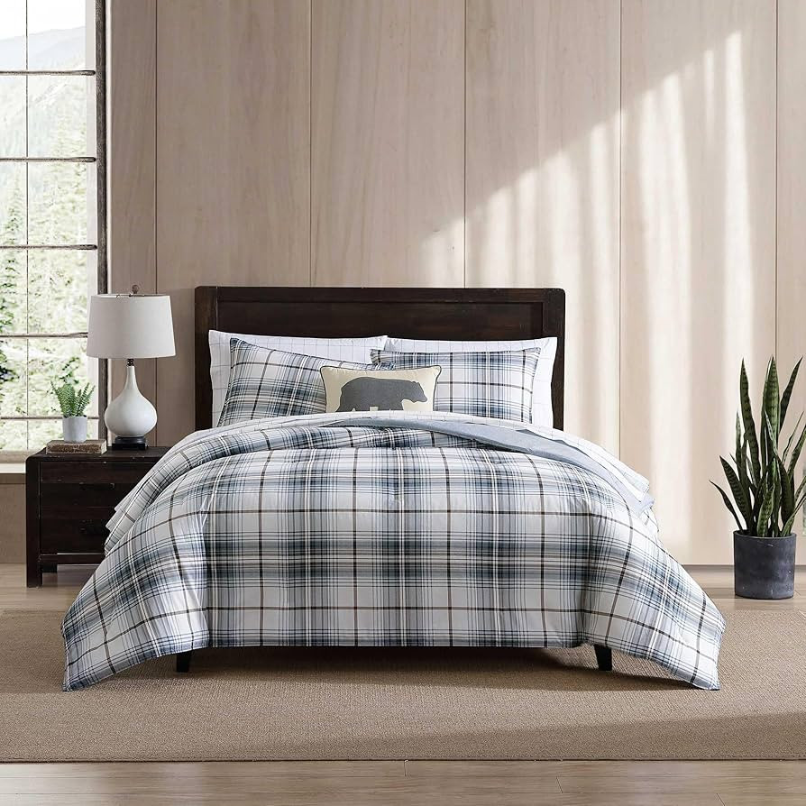 Alder Plaid Blue/Grey | Amazon (US)