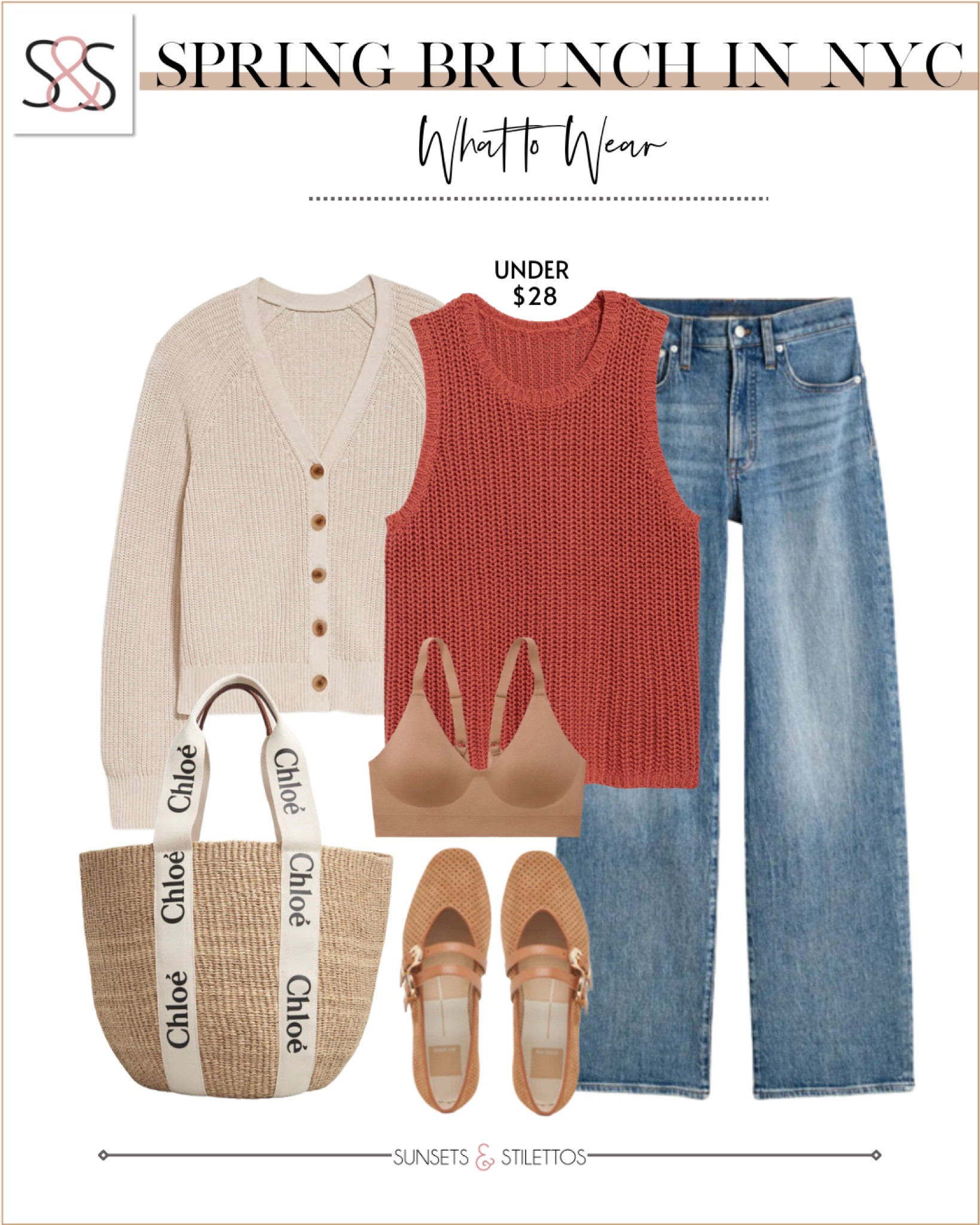 A tank and cardigan are a great spring outfit for work or the weekend! If you’re looking for Jean recommendations, these are great! 

Sunsets and Stilettos, workwear, casual work jeans 

#LTKFindsUnder100 #LTKWorkwear #LTKOver40