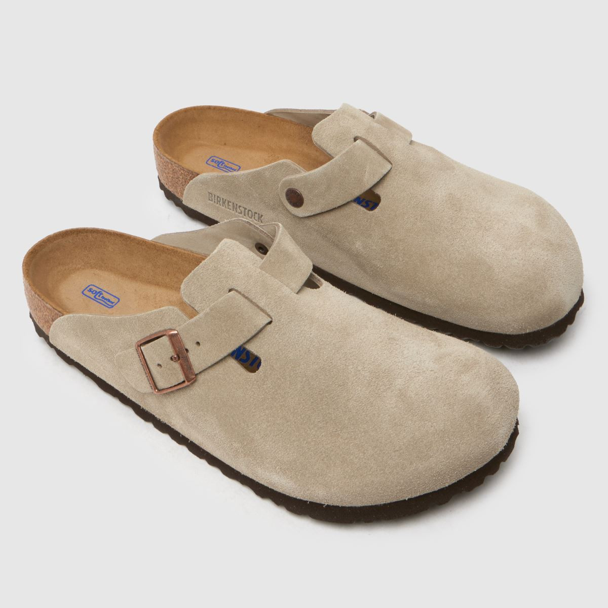 Mens Taupe BIRKENSTOCK Boston Sandals | schuh | Schuh