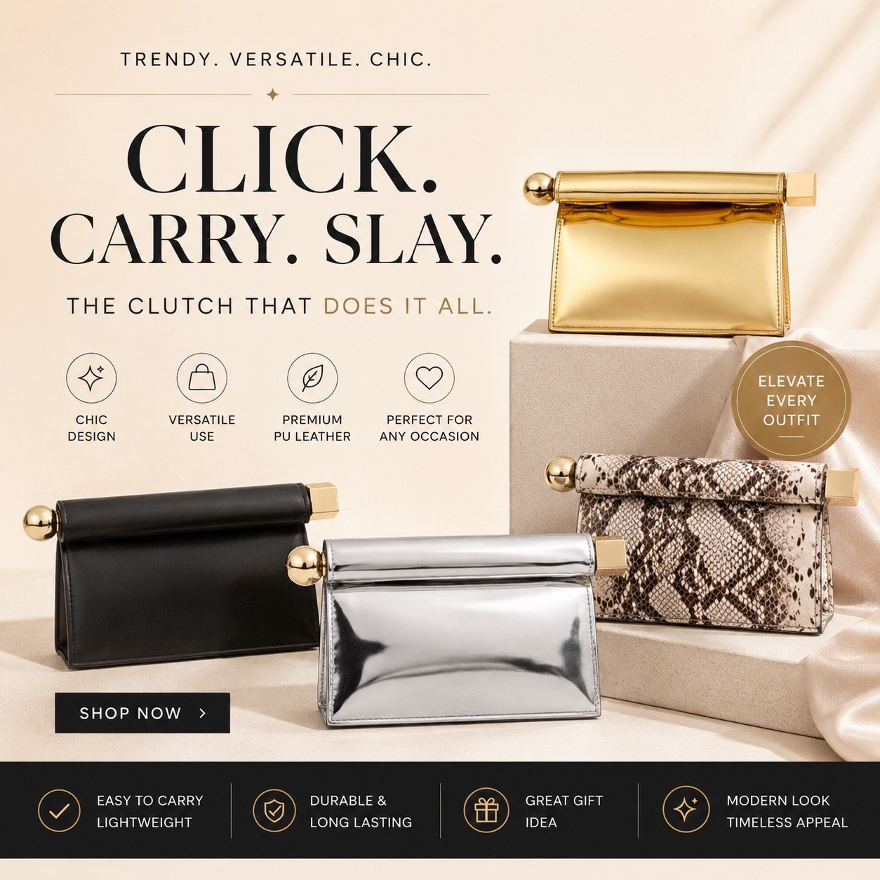 Amazon bag finds that look way more expensive than they are ✨ Obsessed with these chic clutch bags for weddings, date nights, vacations & summer outfits. The gold and silver are giving designer vibes without the designer price tag 🤍 #AmazonFashion #AmazonFinds #AmazonStyle #ClutchBag #EveningBag #FashionFinds #AffordableLuxury #AmazonMustHaves #SummerStyle #LTKStyle