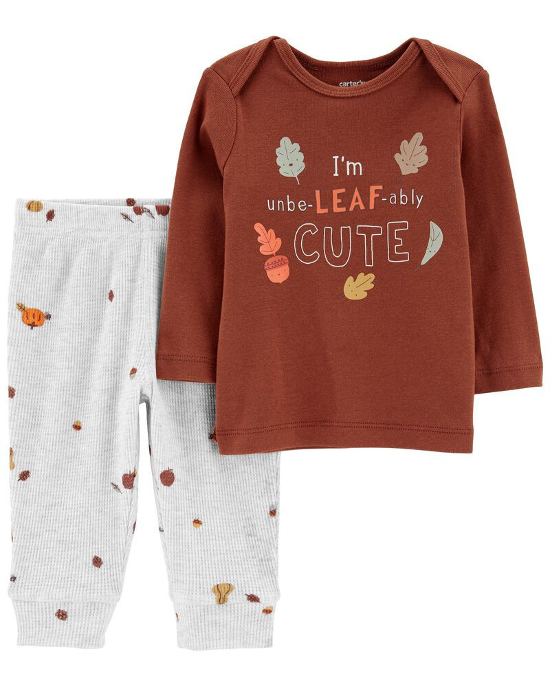 2-Piece Fall Tee & Pant Set | Carter's