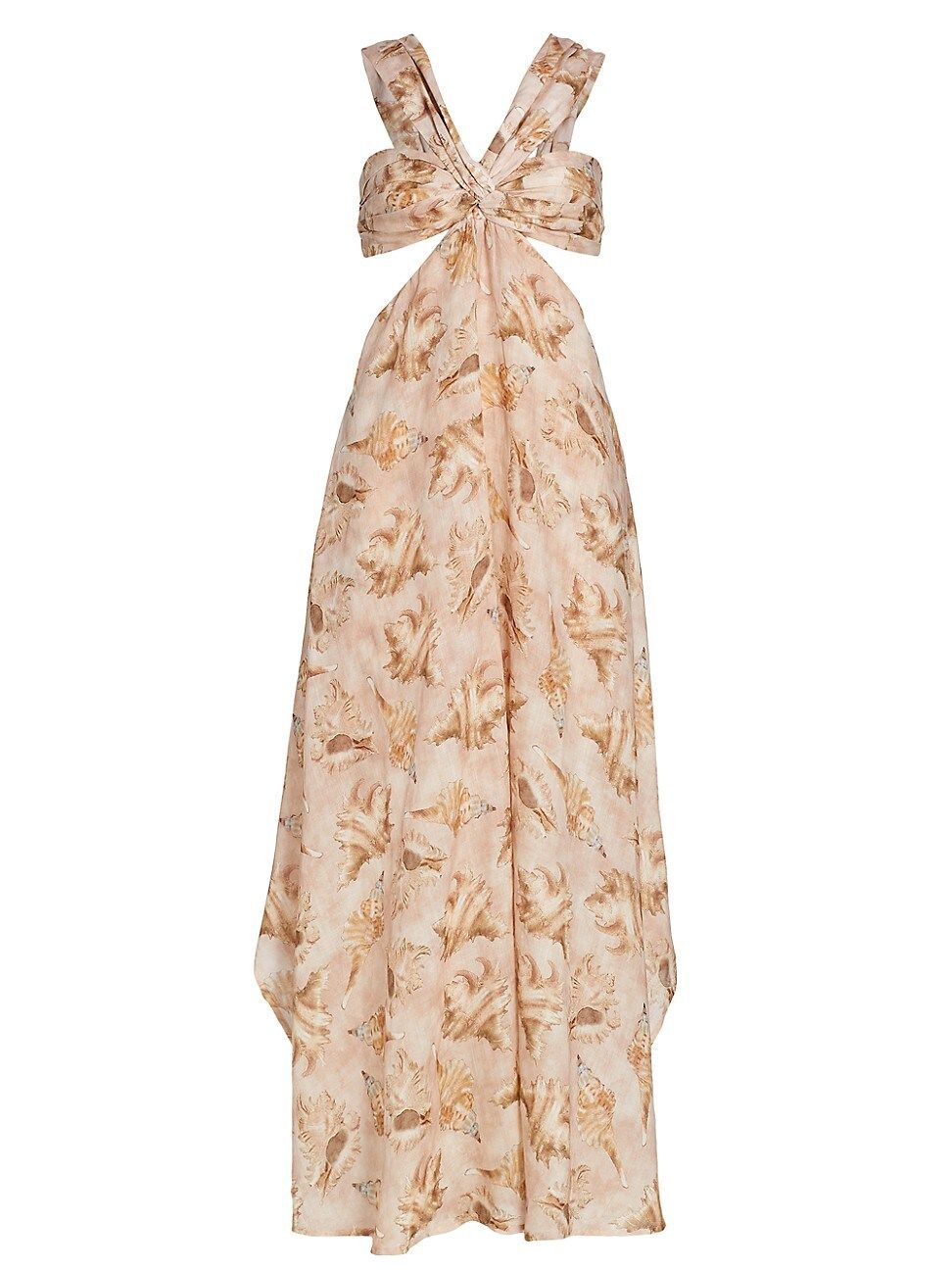 Cotu Seashell Print Open Back Dress | Saks Fifth Avenue