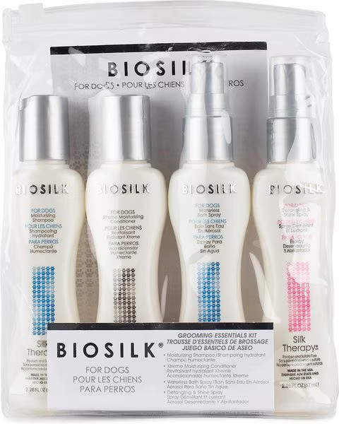 BIOSILK Grooming Essentials Dog Kit - Chewy.com | Chewy.com