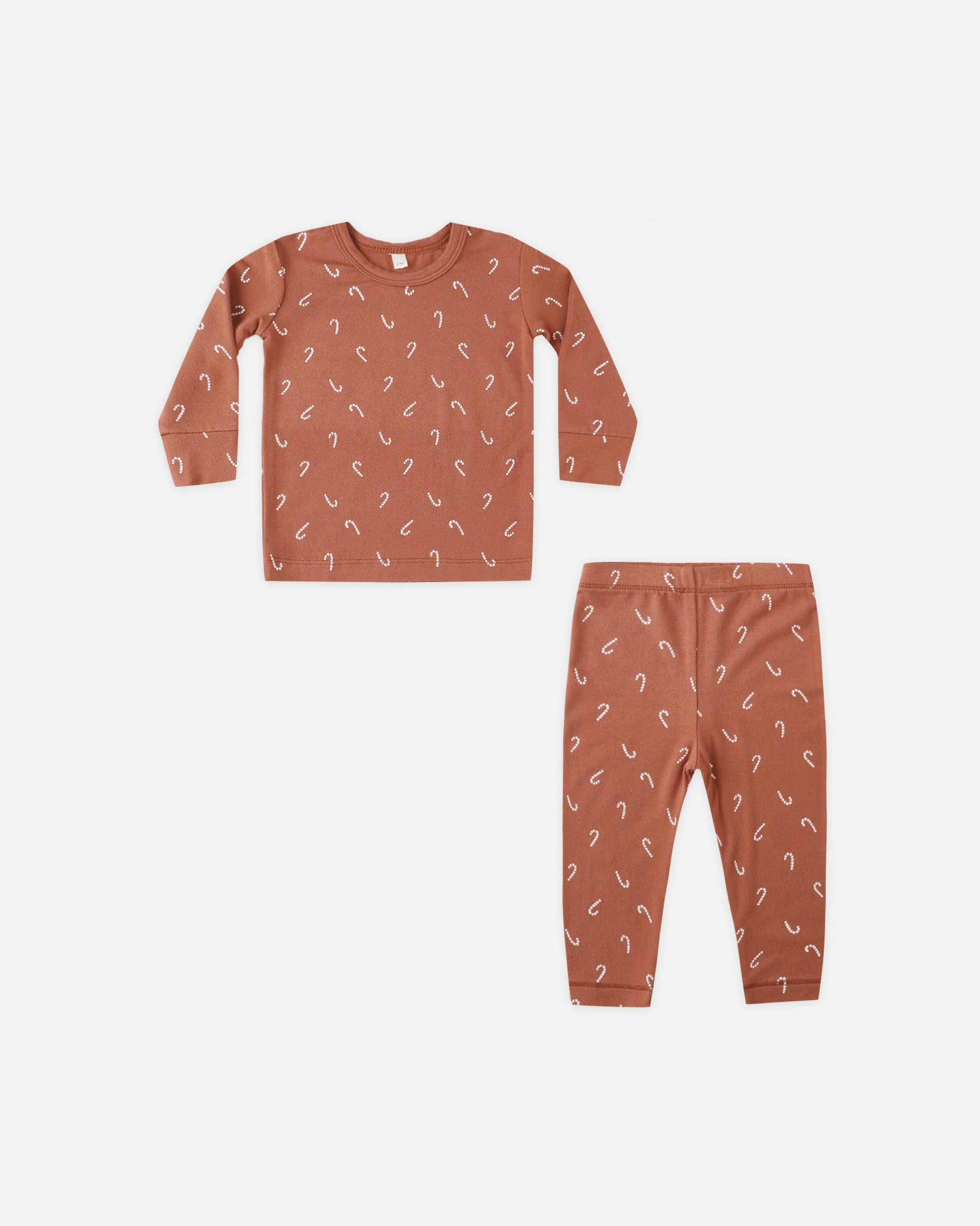 Bamboo Pajama Set || Candy Canes | Rylee + Cru