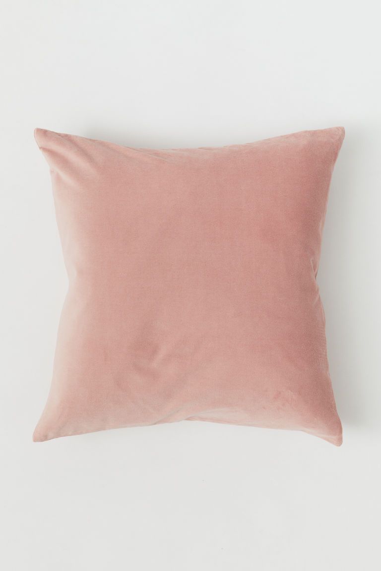 H & M - Velvet Cushion Cover - Pink | H&M (US + CA)