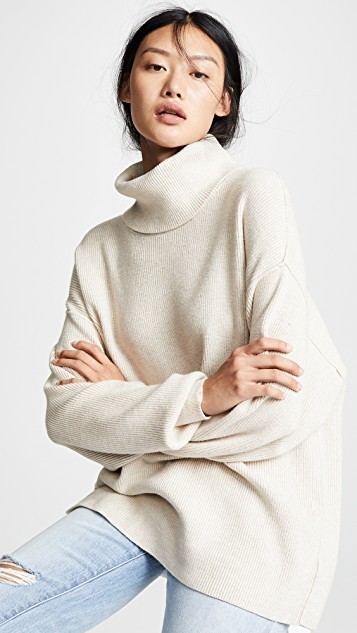 Softly Structured Tunic Sweater | Shopbop