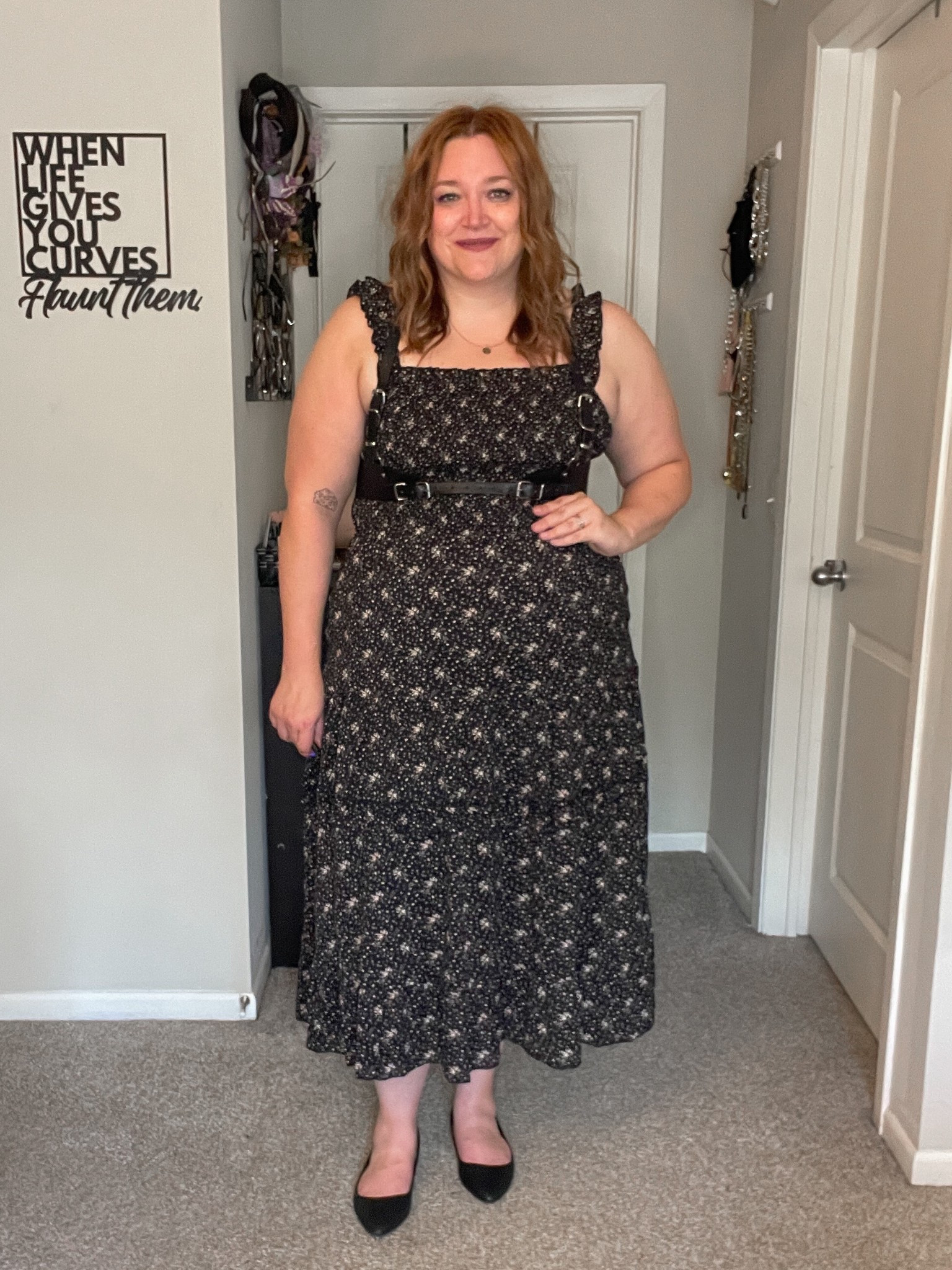 Alternative black floral event look.
Plus size 18

#LTKFindsUnder50 #LTKPlusSize #LTKMidsize