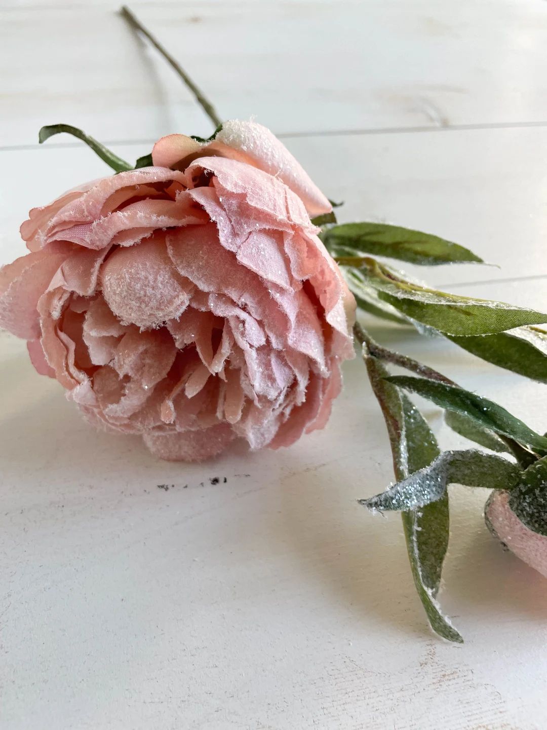 Double Headed Frosted Pink Peony 1pcs  Frosted  Peony  - Etsy | Etsy (US)