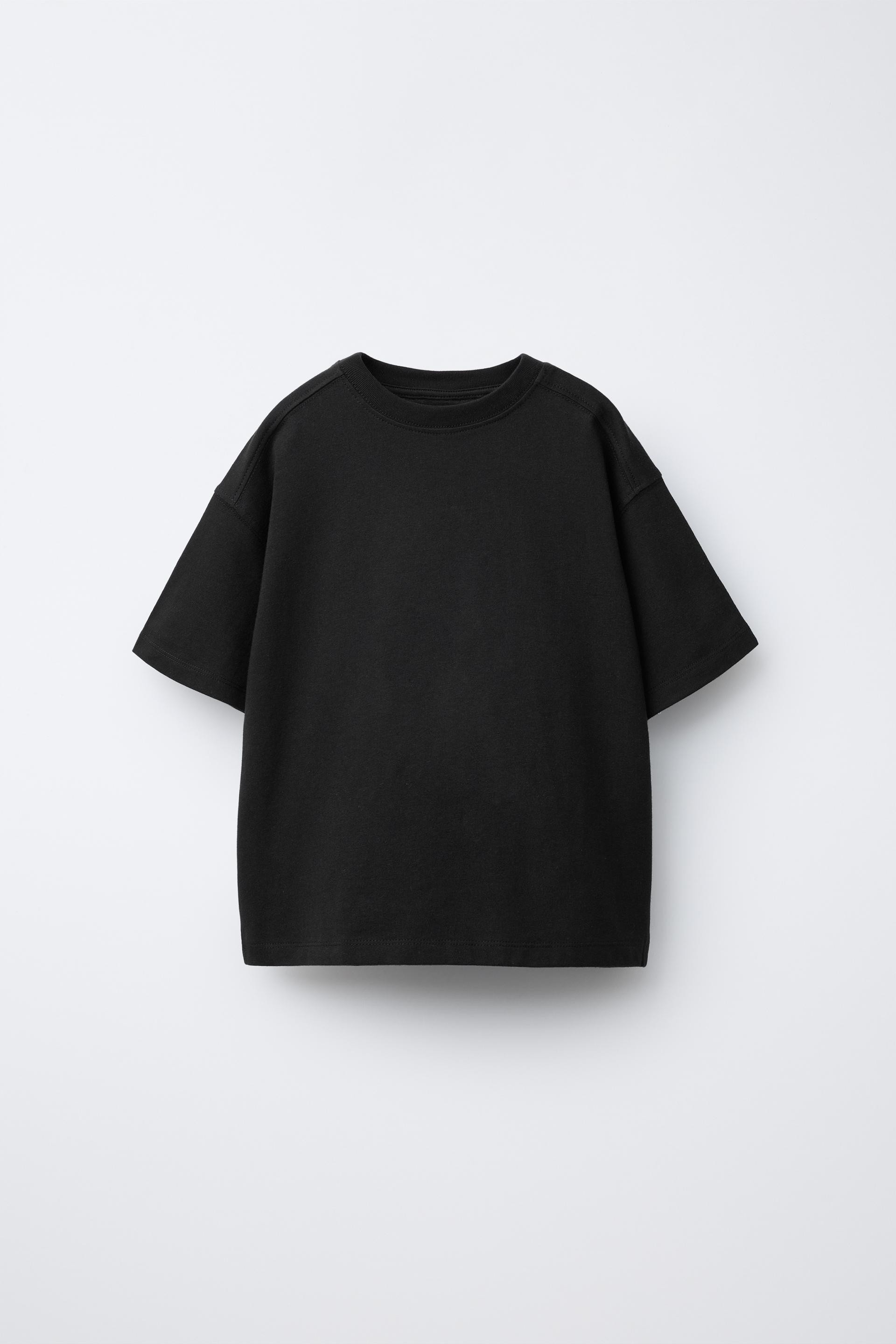 Zara - Basic Plain T-Shirt - Kids - White - Kids | Zara US