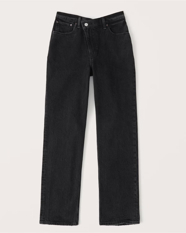 Shown In washed black | Abercrombie & Fitch (US)