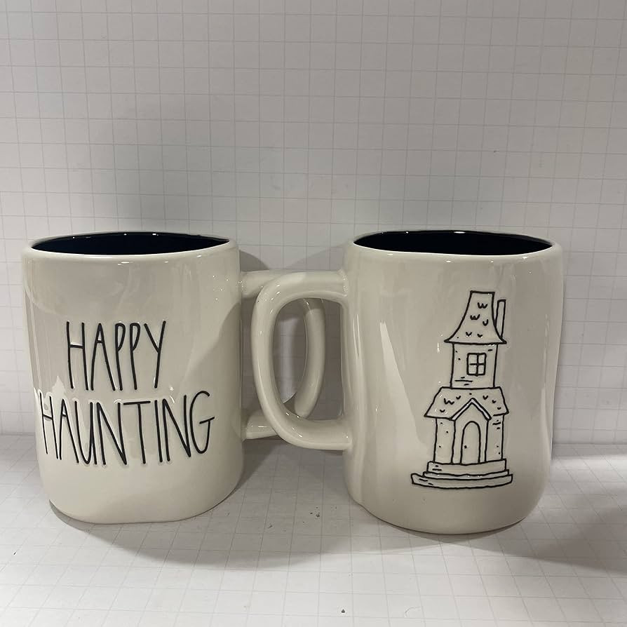 Rae Dunn HAPPY HAUNTING Mug - Ceramic - HALLOWEEN | Amazon (US)