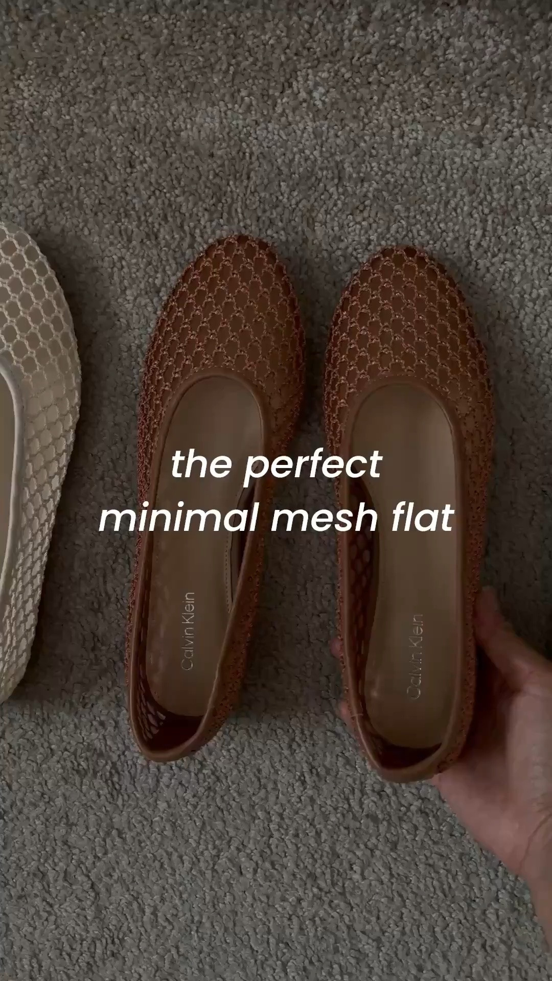 The perfect minimal mesh flat for summer 

Calvin Klein flats — tts, comes in 3 colors 

Linked to other similar mesh flats

#LTKSeasonal