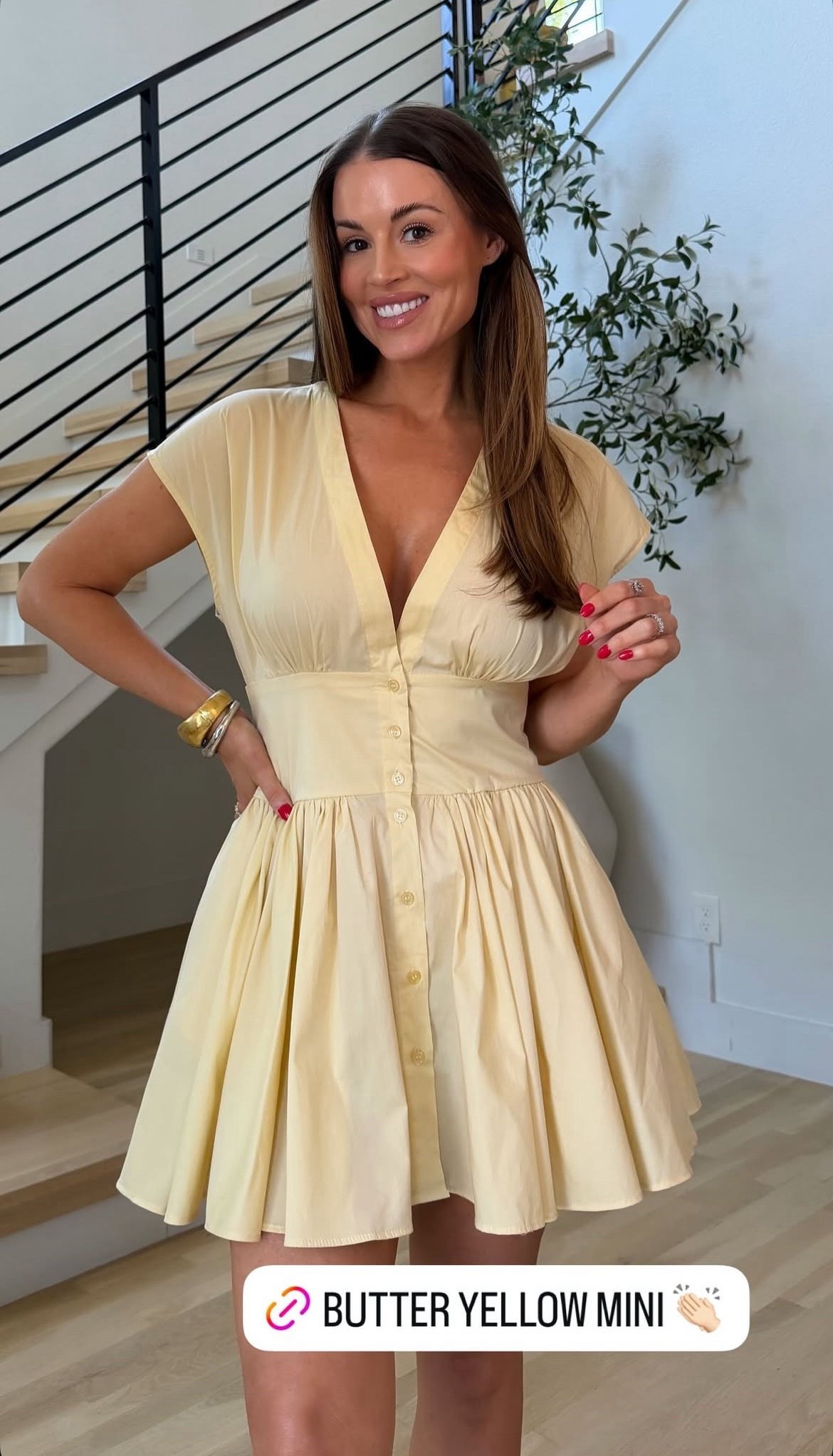 This butter yellow dress is going to be perfect for so many spring and summer occasions! It’s has pockets, is a great length, and has a beautiful silhouette! The price is also so good!

#LTKgrwm #LTKdayinmylife #LTKootd