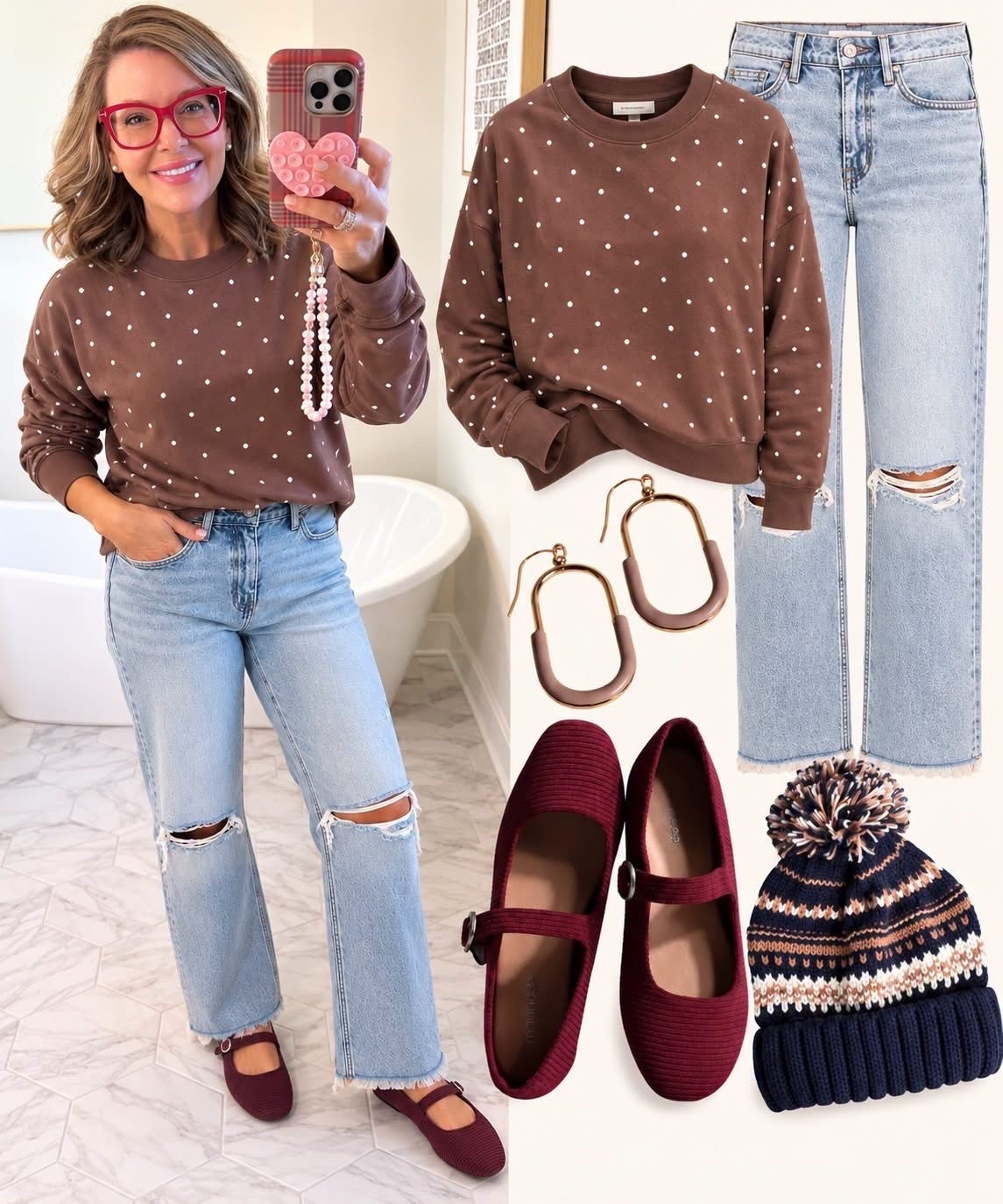 Maurice’s look