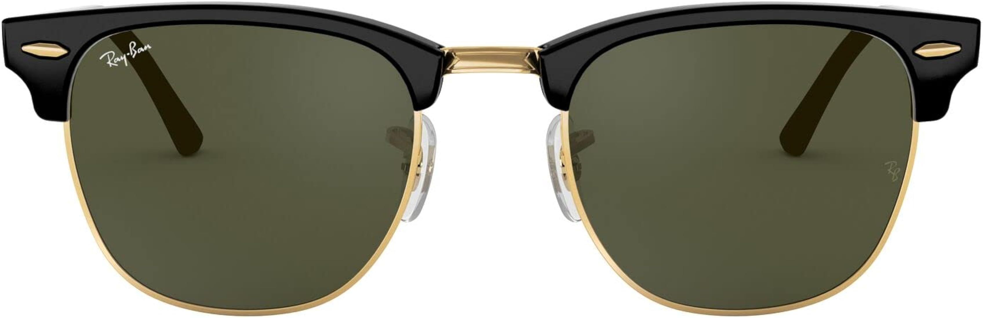 Ray-Ban RB3016 Clubmaster Square Sunglasses | Amazon (US)