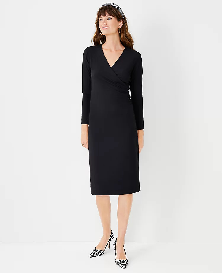 Wrap Sheath Dress | Ann Taylor (US)