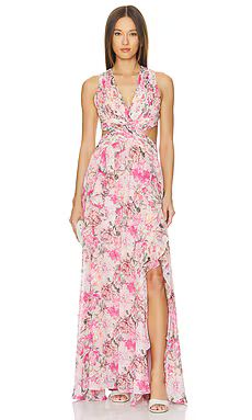 ASTR the Label Noya Dress in Peony Pink from Revolve.com | Revolve Clothing (Global)