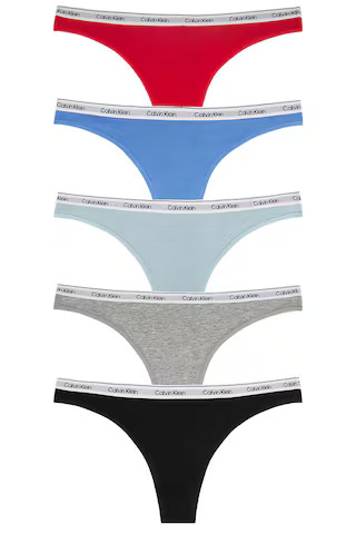 Modern Logo Thong 5-pack
                    
                    Calvin Klein Underwear | Revolve Clothing (Global)
