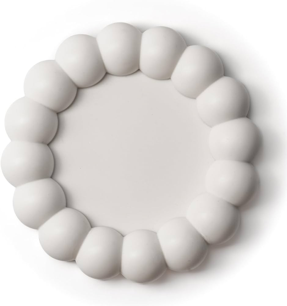 MONEST Jewelry Tray (White Bubble 7”), Resin Jewelry Dish, Ring Dish, Trinket Dish, Trinket Tra... | Amazon (US)
